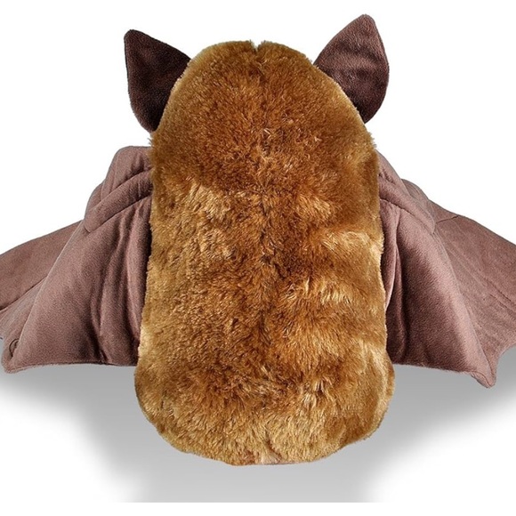 Wild Republic Brown Bat Plush Soft Toy - Picture 3 of 15